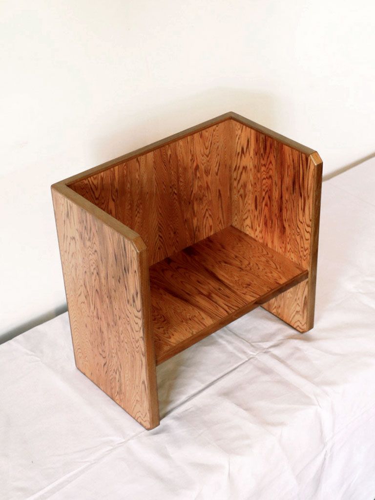 屋久杉 多目的椅子 - 古典木工